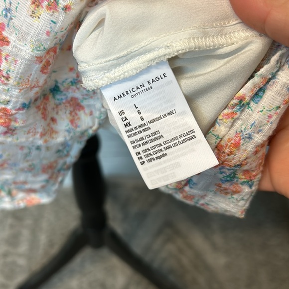 American Eagle Smocked Tiered Mini Dress - Picture 4 of 8